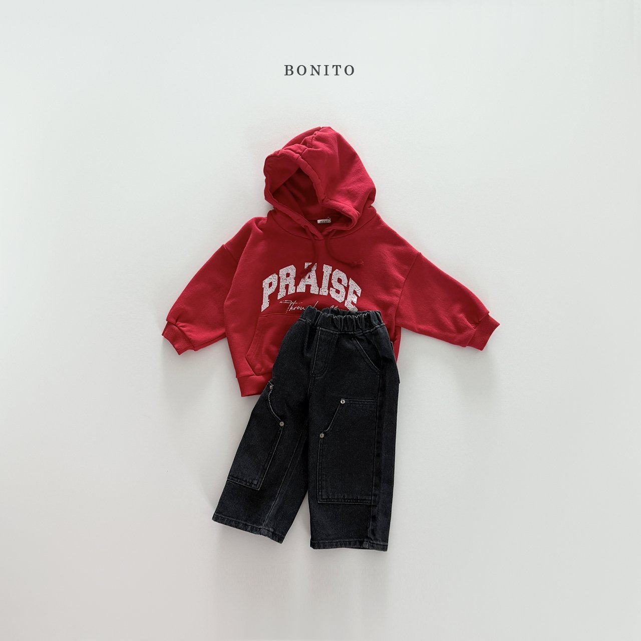 bonito praise hoodie (~80-140cm)