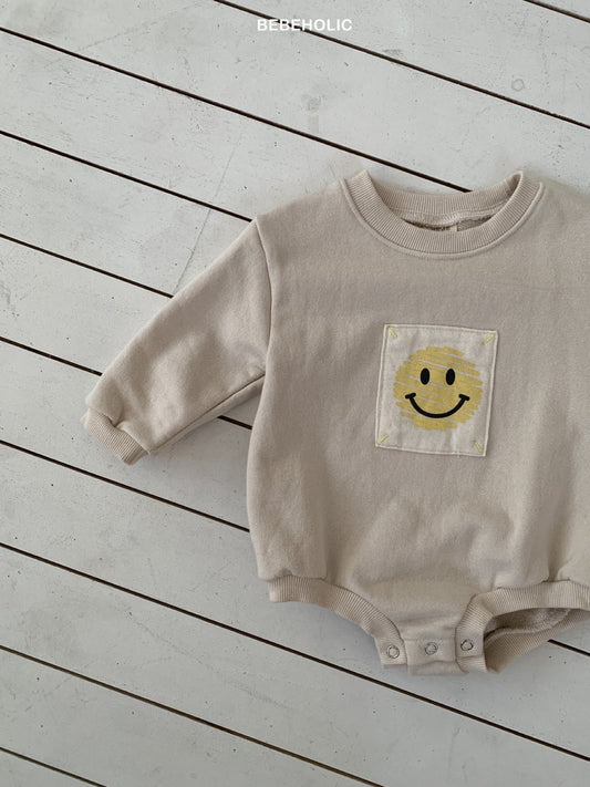 bebeholic smile patch suit (3-18m)