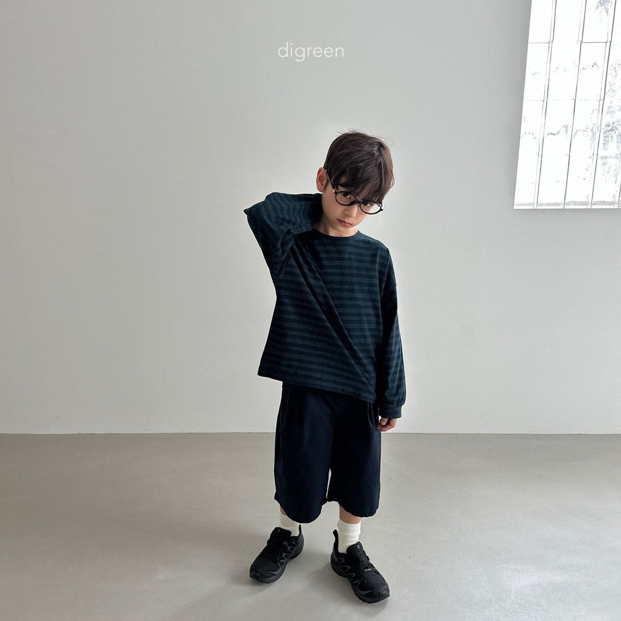 digreen olive socks set (12-23cm)