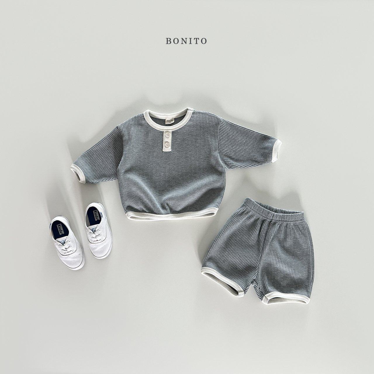 bonito waffle wrap set (3-18m)