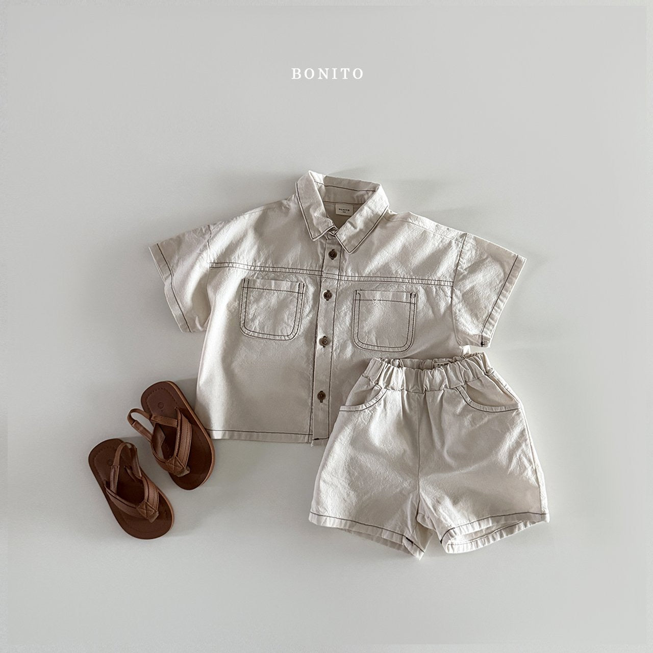 bonito two pocket linen set up (70-140cm)