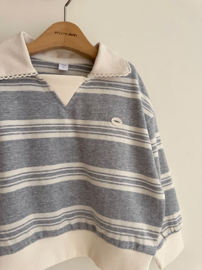 momoann kos collar sweatshirt (90-150cm)