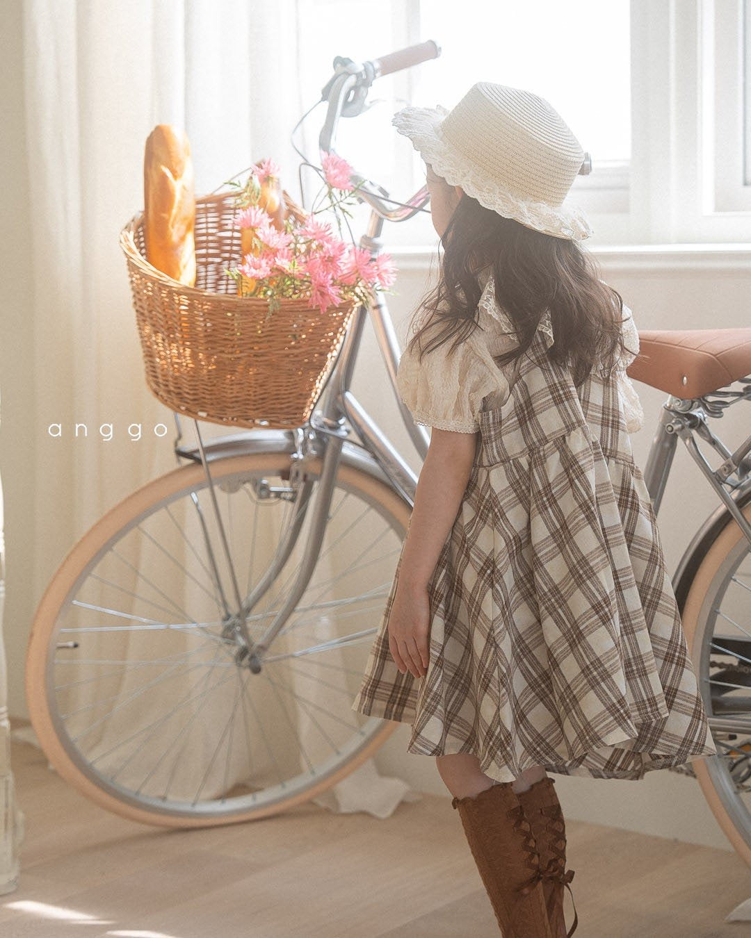 anggo chocolate dress (80-120cm)