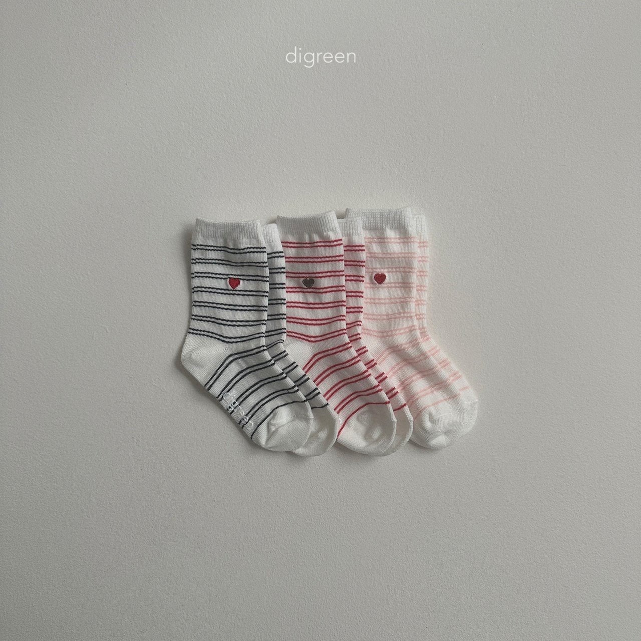digreen st love socks (12-23cm)