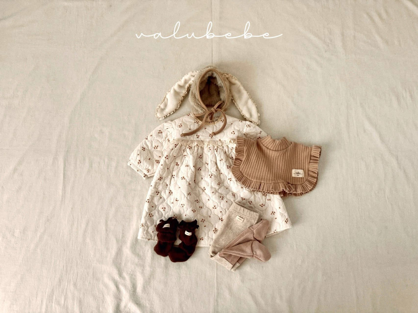 Valubebe 滿版碎花連衣裙 (3-18m)