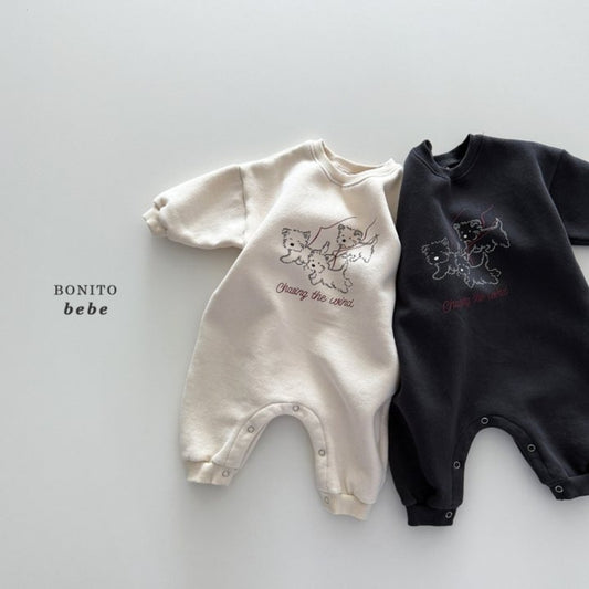Bonito puppy rompers (3-18m)