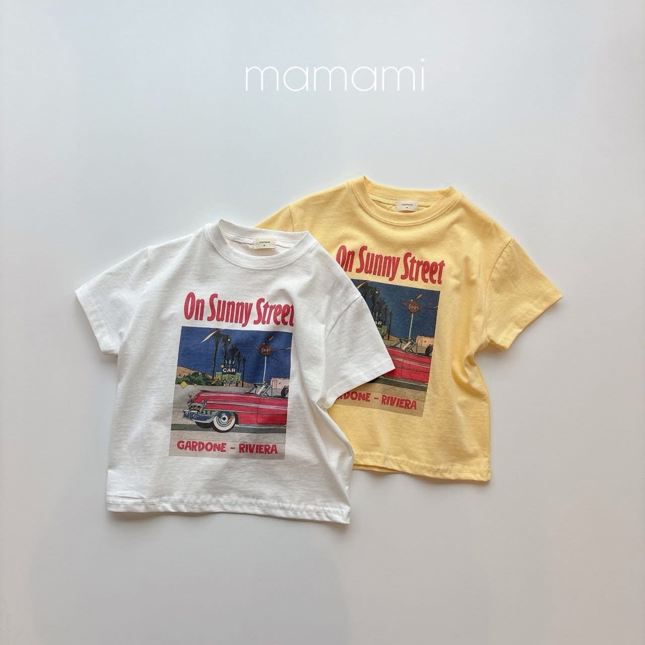 Mamami 親子款 - 復古車車tee (kids & adult)