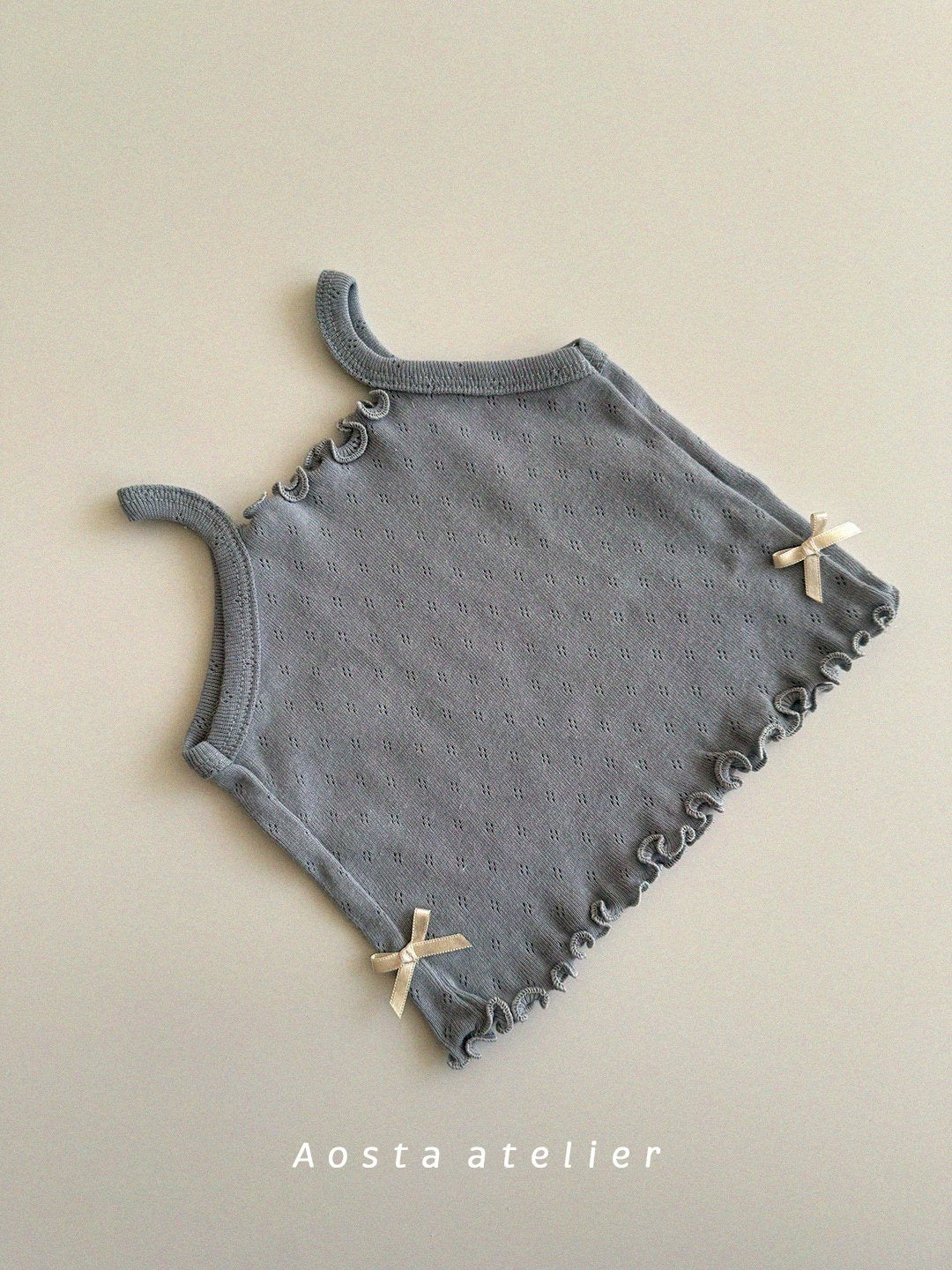 Aosta camellia sleeveless t (70-110cm)