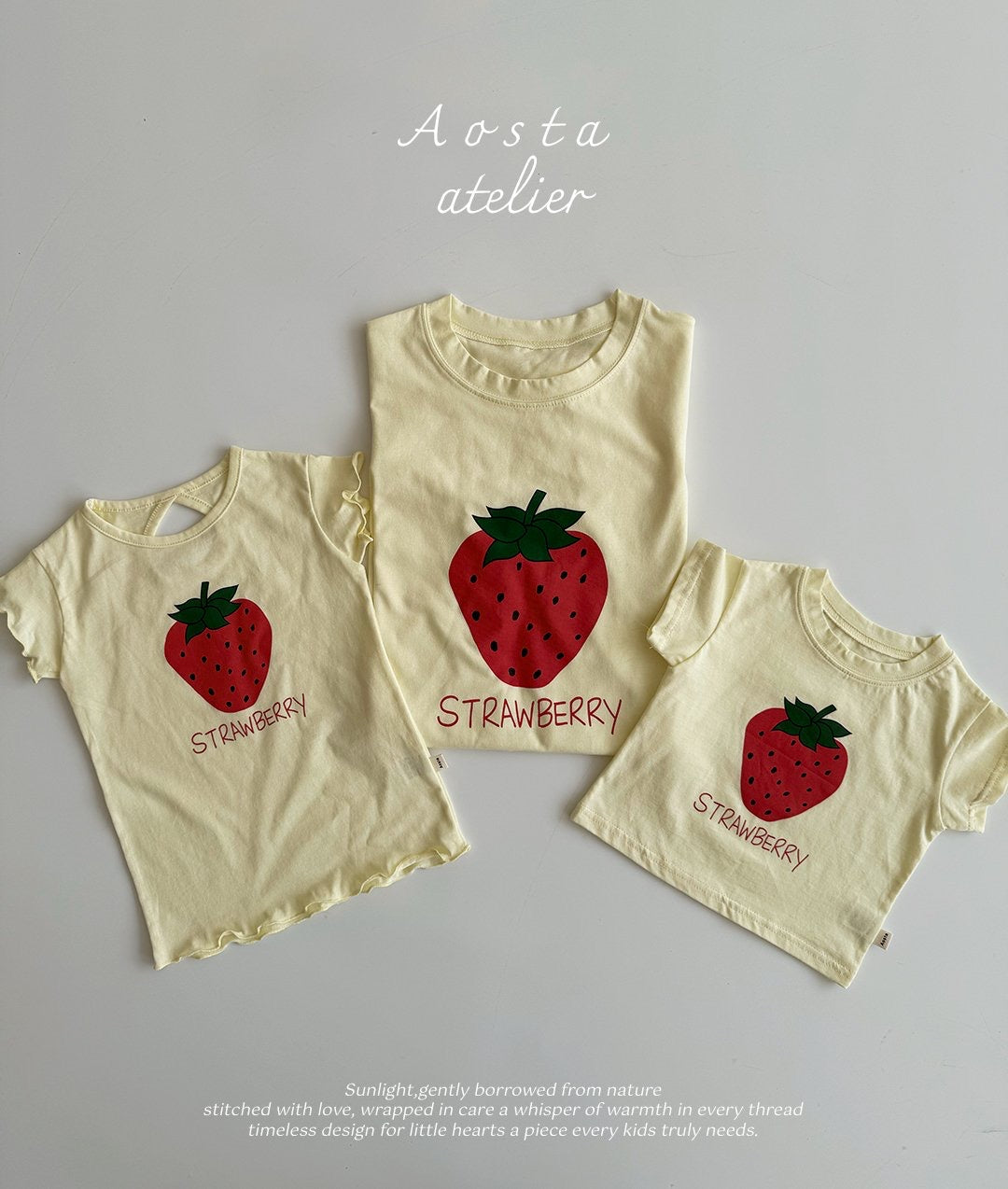 Aosta strawberry mom t (adult)