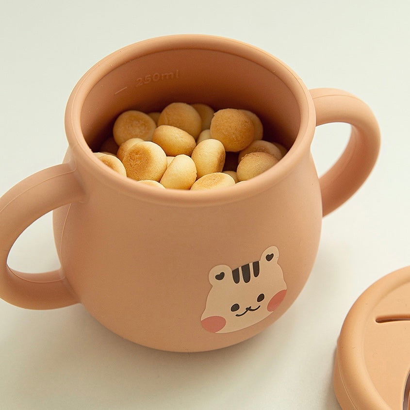 DOTTODOT HONEY JAR 矽膠零食吸管兩用杯
