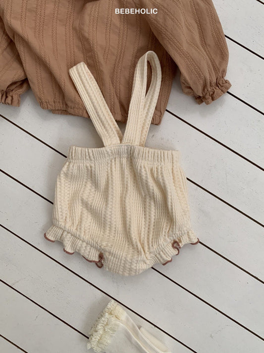bebeholic easy waffle suspender bloomers
(3-18m)