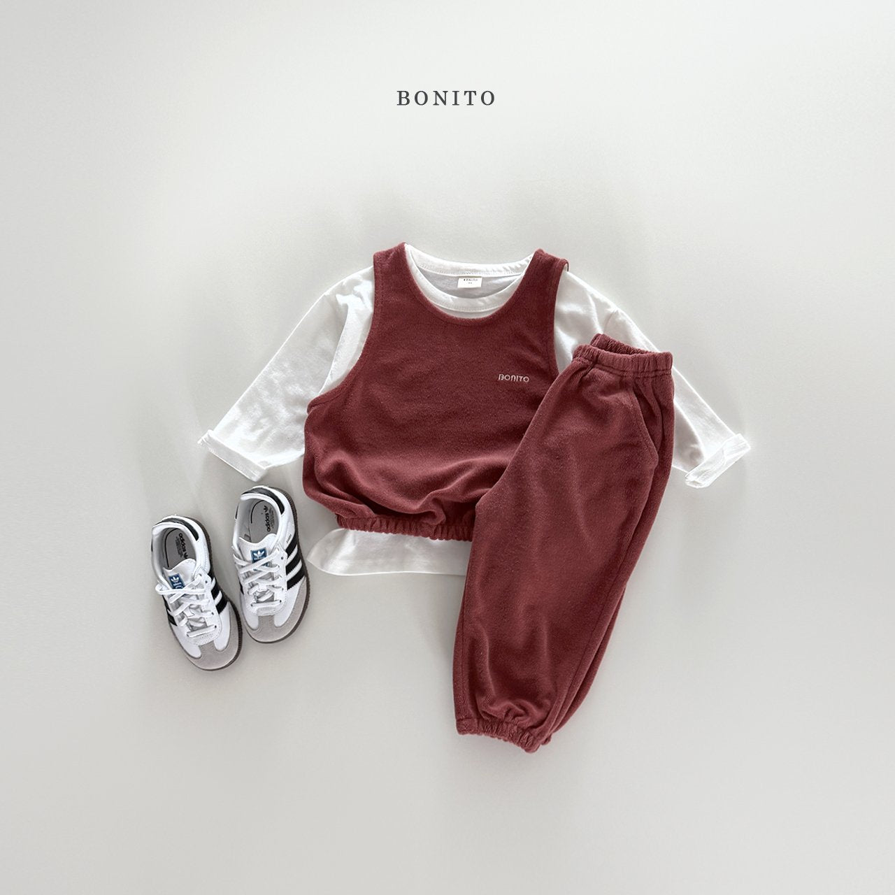 bonito terry vest set up (~80-140cm)