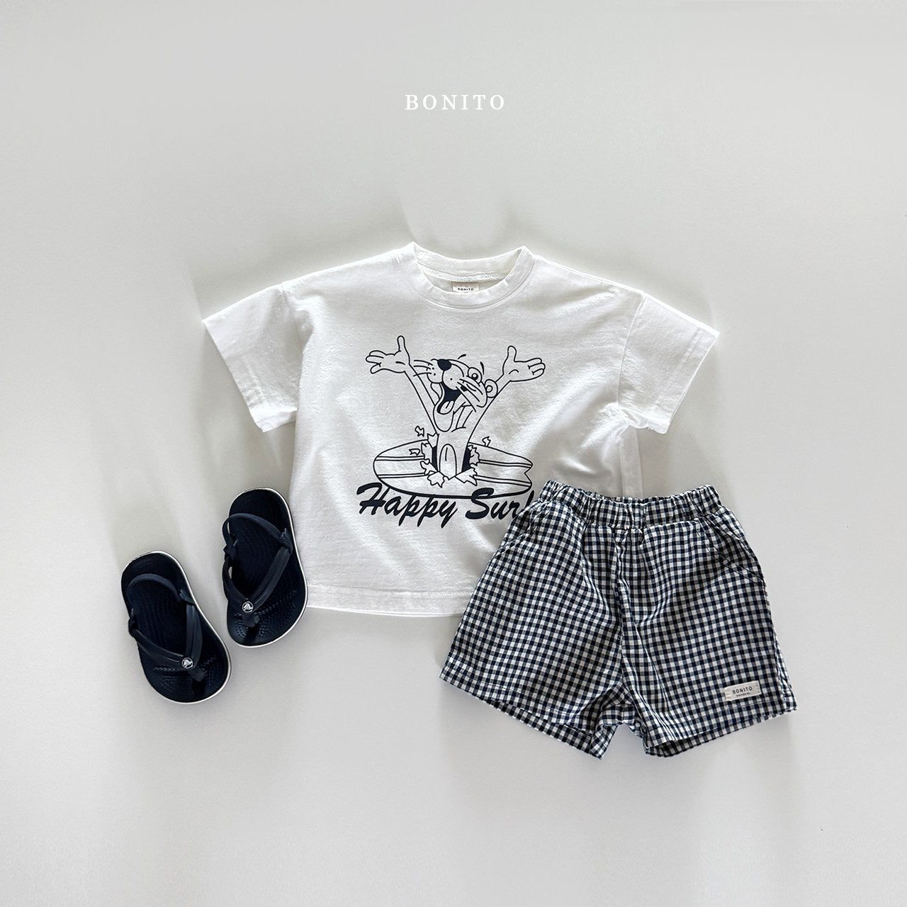 bonito happy surf tee (70-140cm)