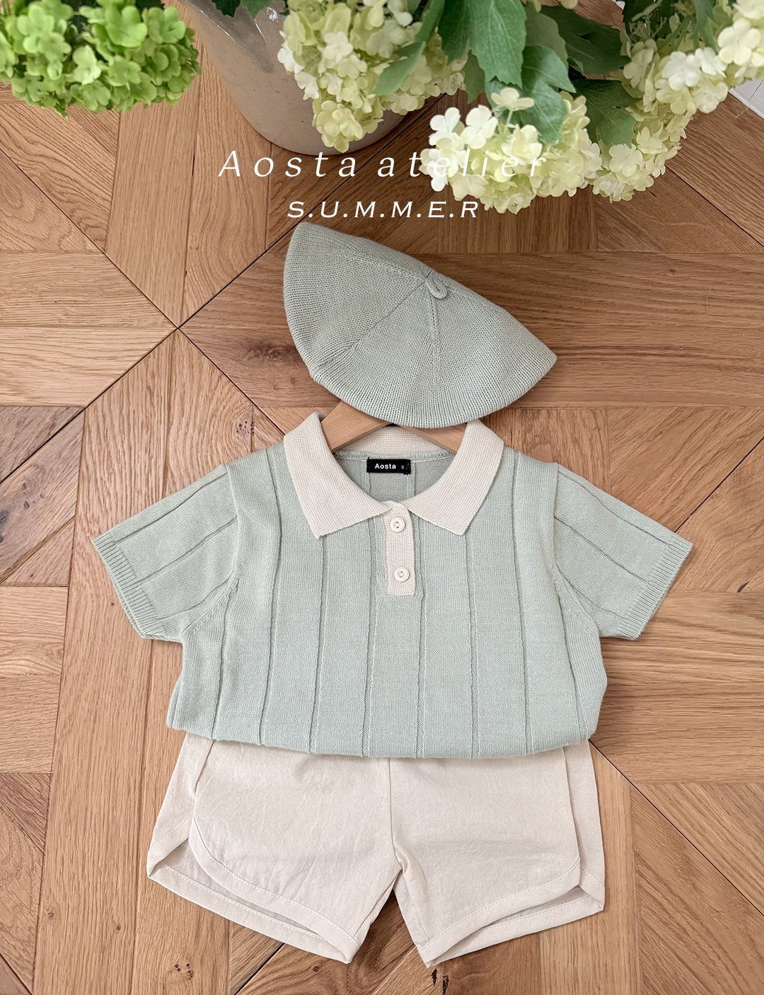 Aosta knit beret