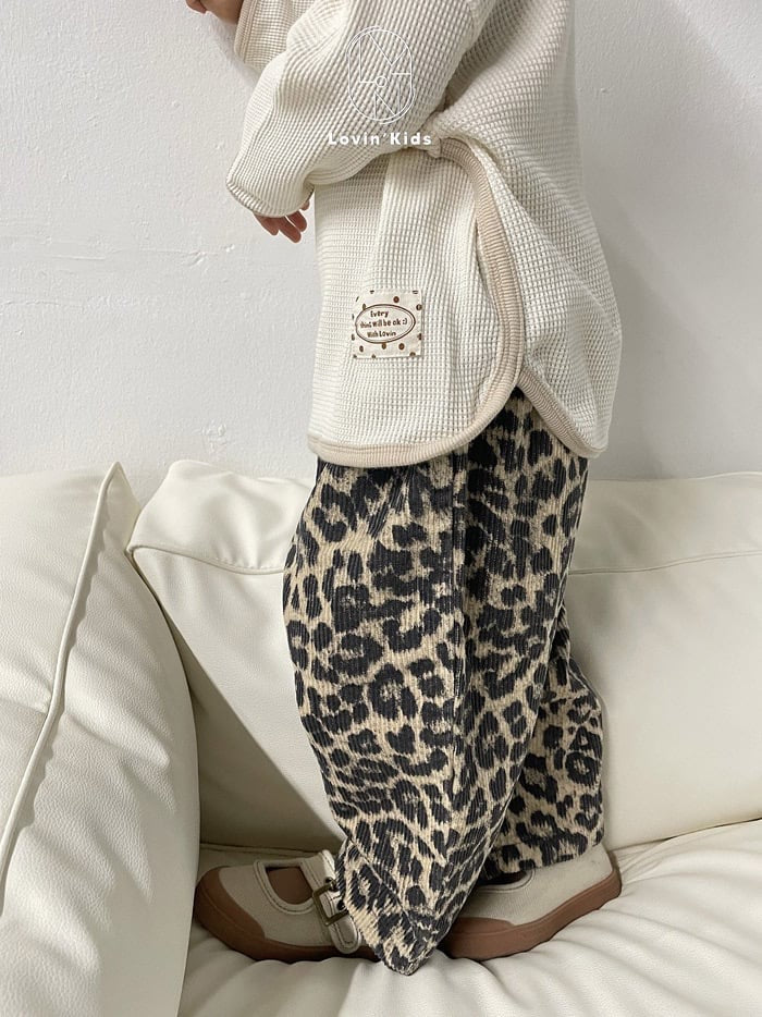 lovin leopard pants (80-125cm)