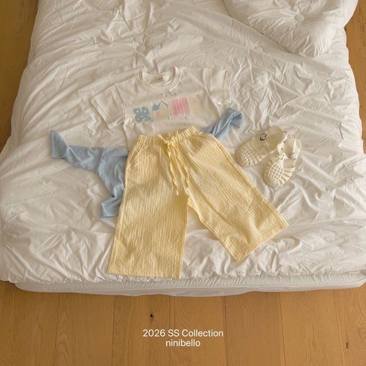 ninibello lounge cotton pants (80-130cm)