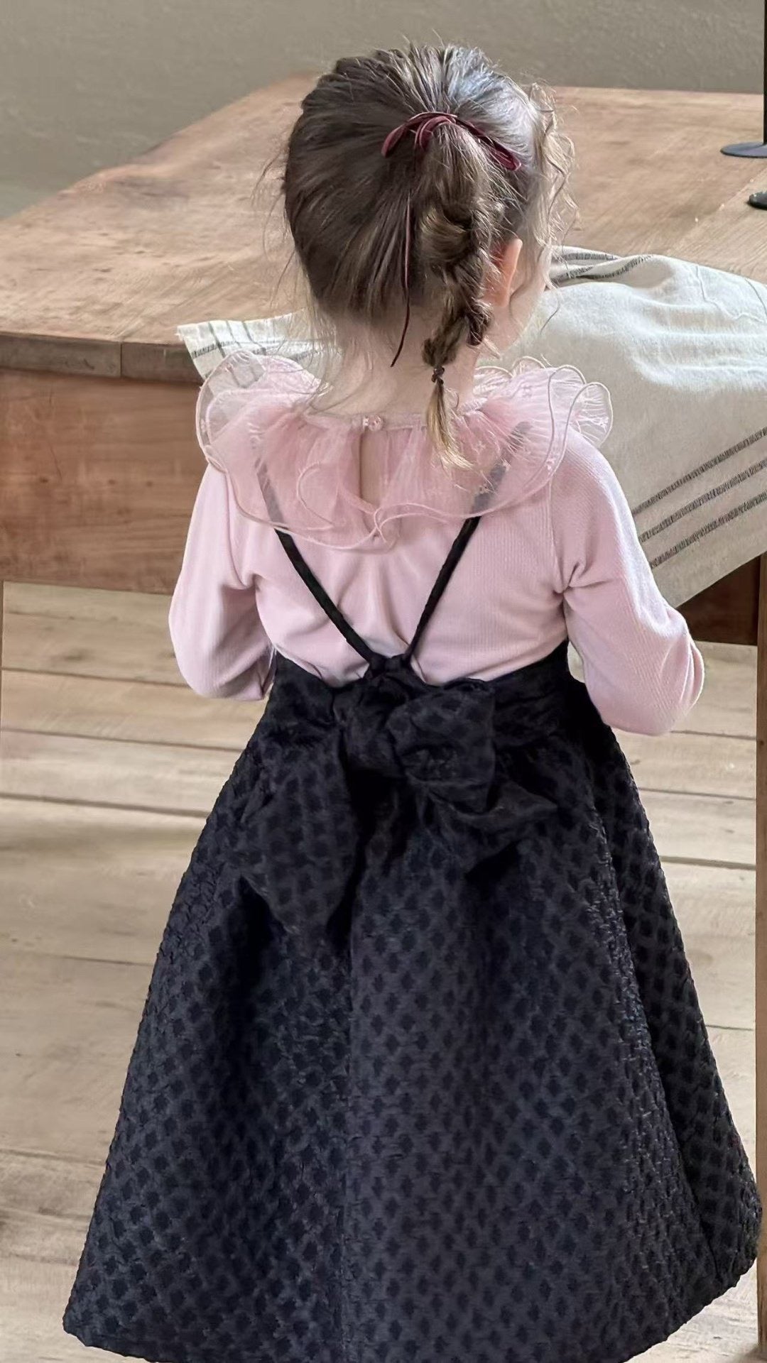 aiai peach frill t (85-135cm)
