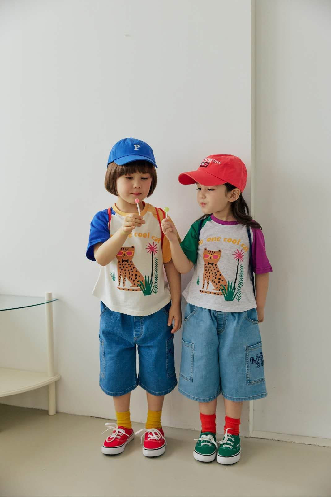 Orangemom the one cool cat tee (95-140cm)