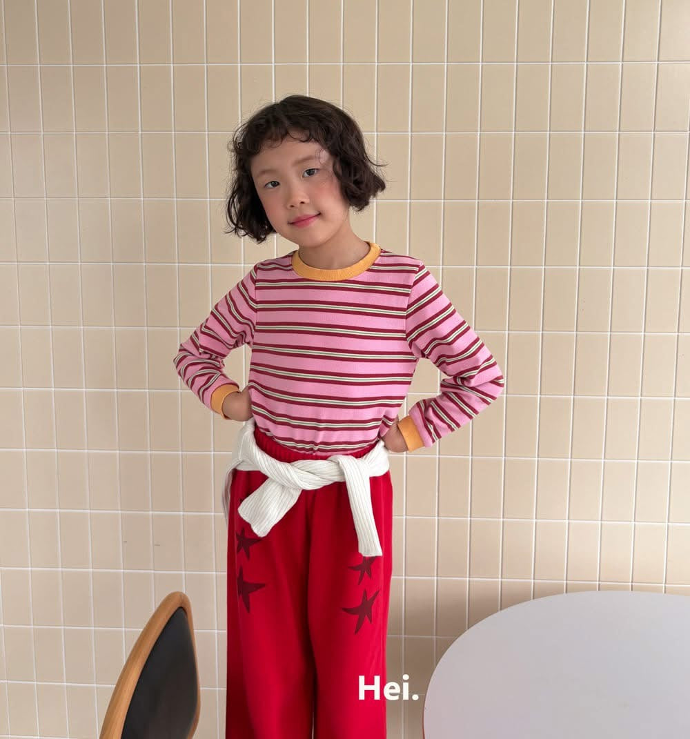 Hei 夾心條紋上衣 (85-123cm)