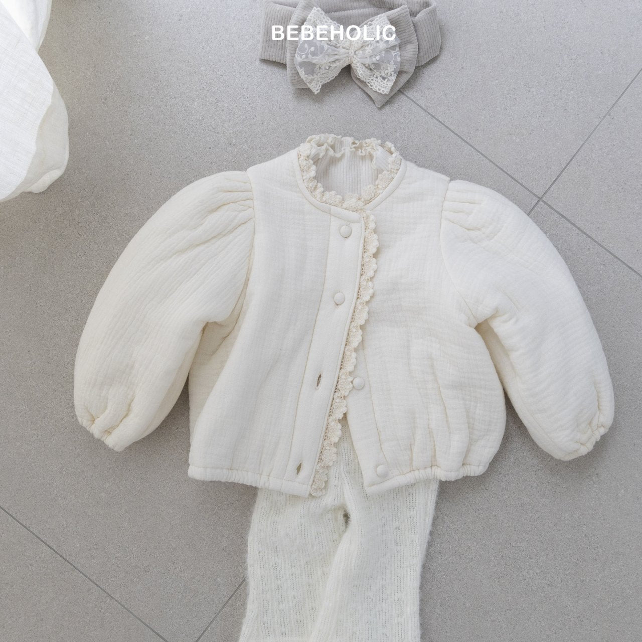bebeholic chanel padded jacket (6-18m)