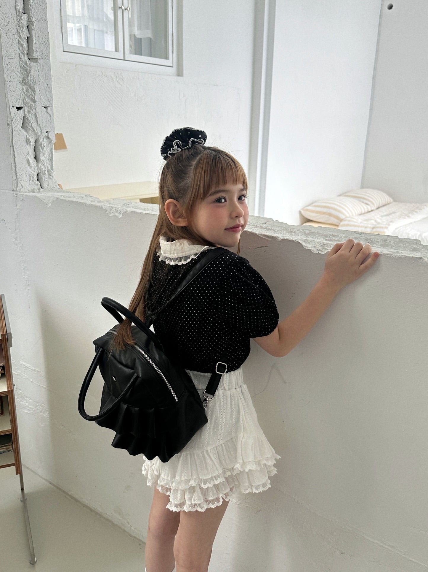 ELLYMOLLY square frill bag