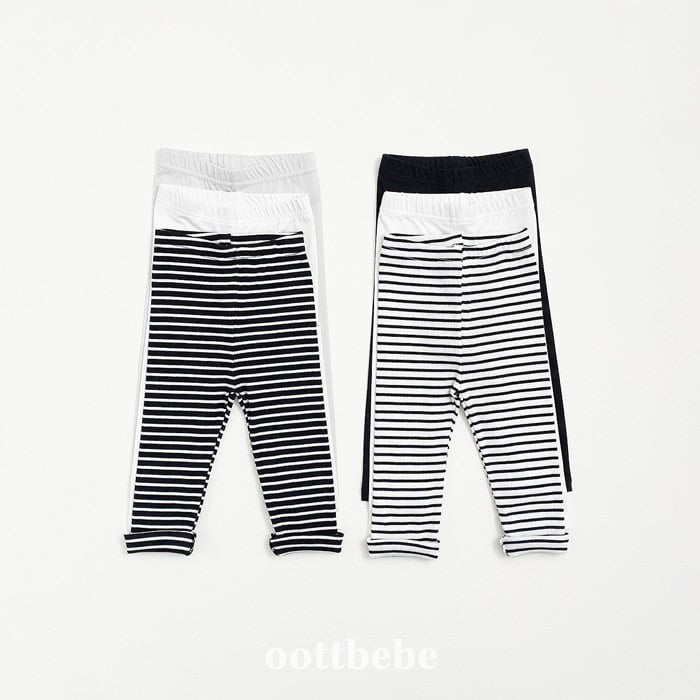 oottbebe simple leggings 3set (75-120cm)