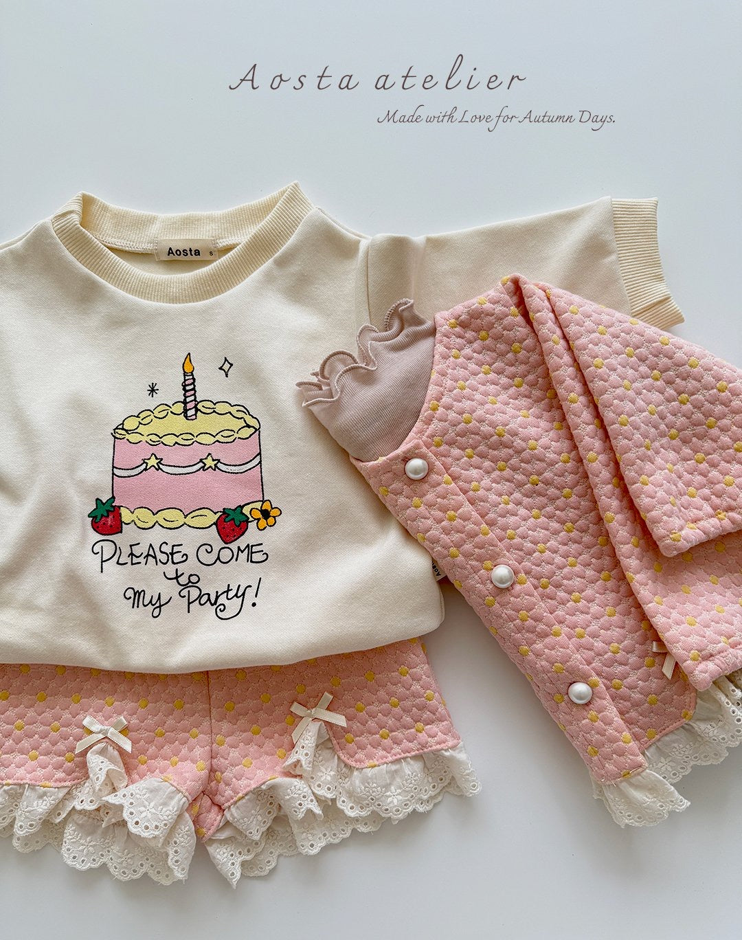 Aosta lovely cardigan (~70-115cm)