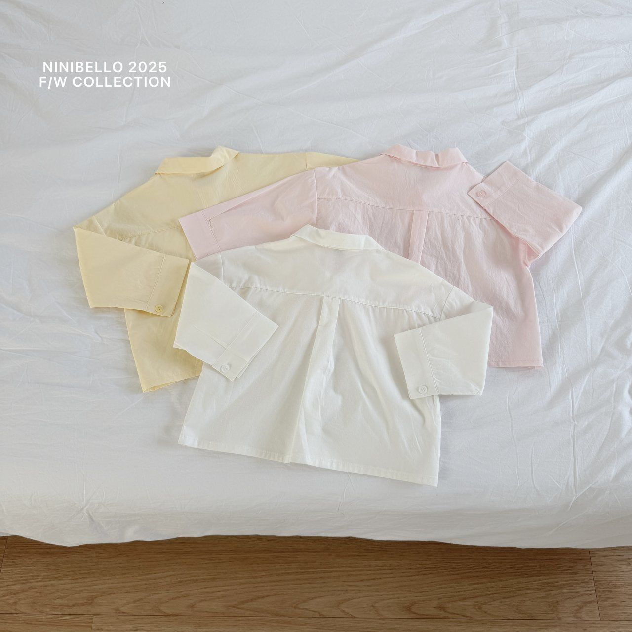 ninibello vanilla cotton shirt (80-130cm)