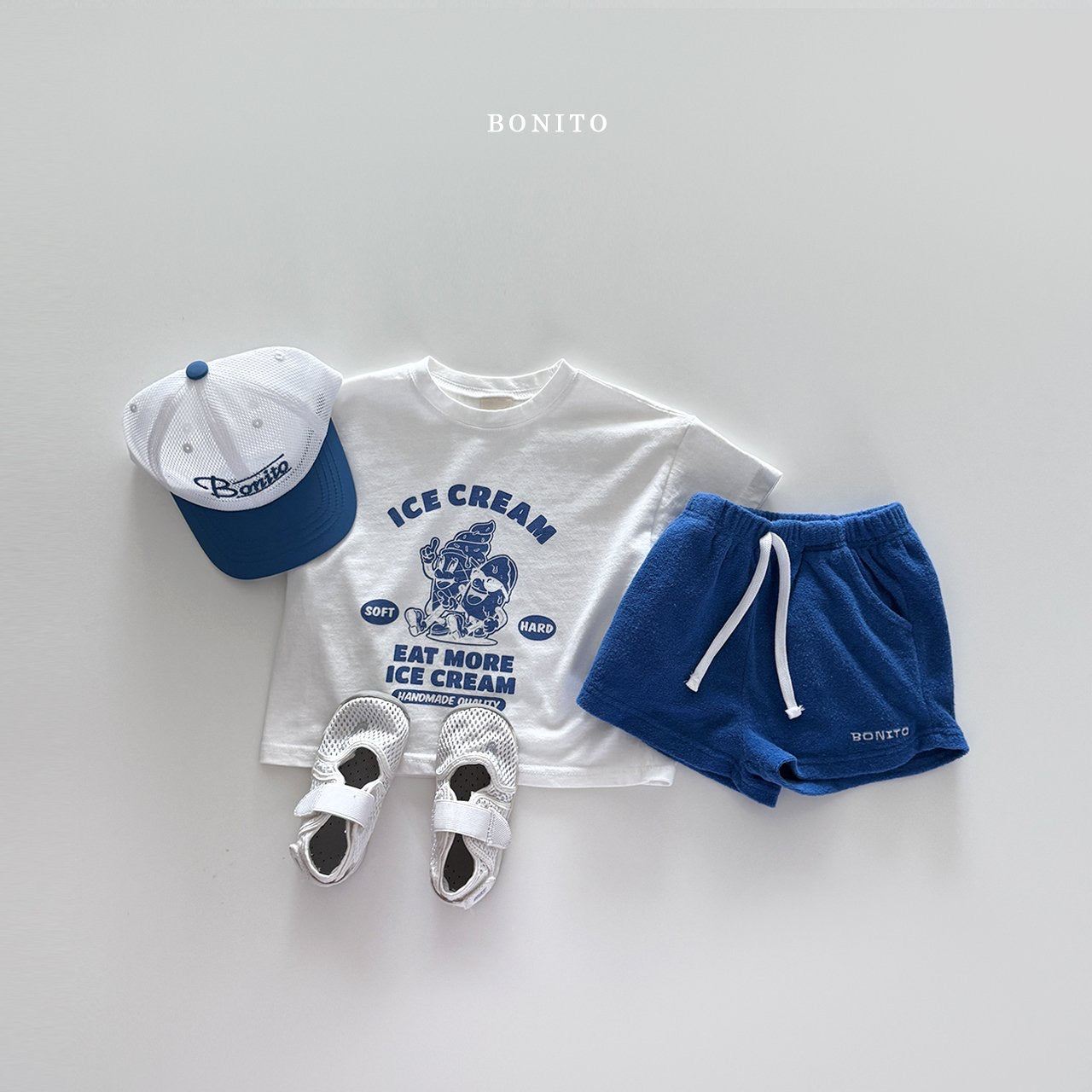 bonito ice cream tee (70-140cm)