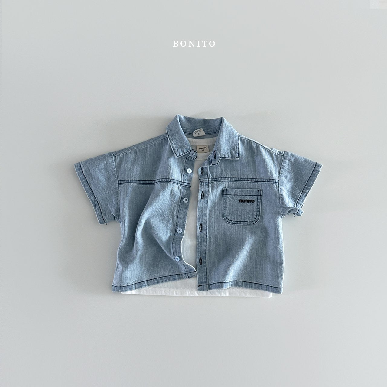 bonito slavic denim shirt (70-140cm)