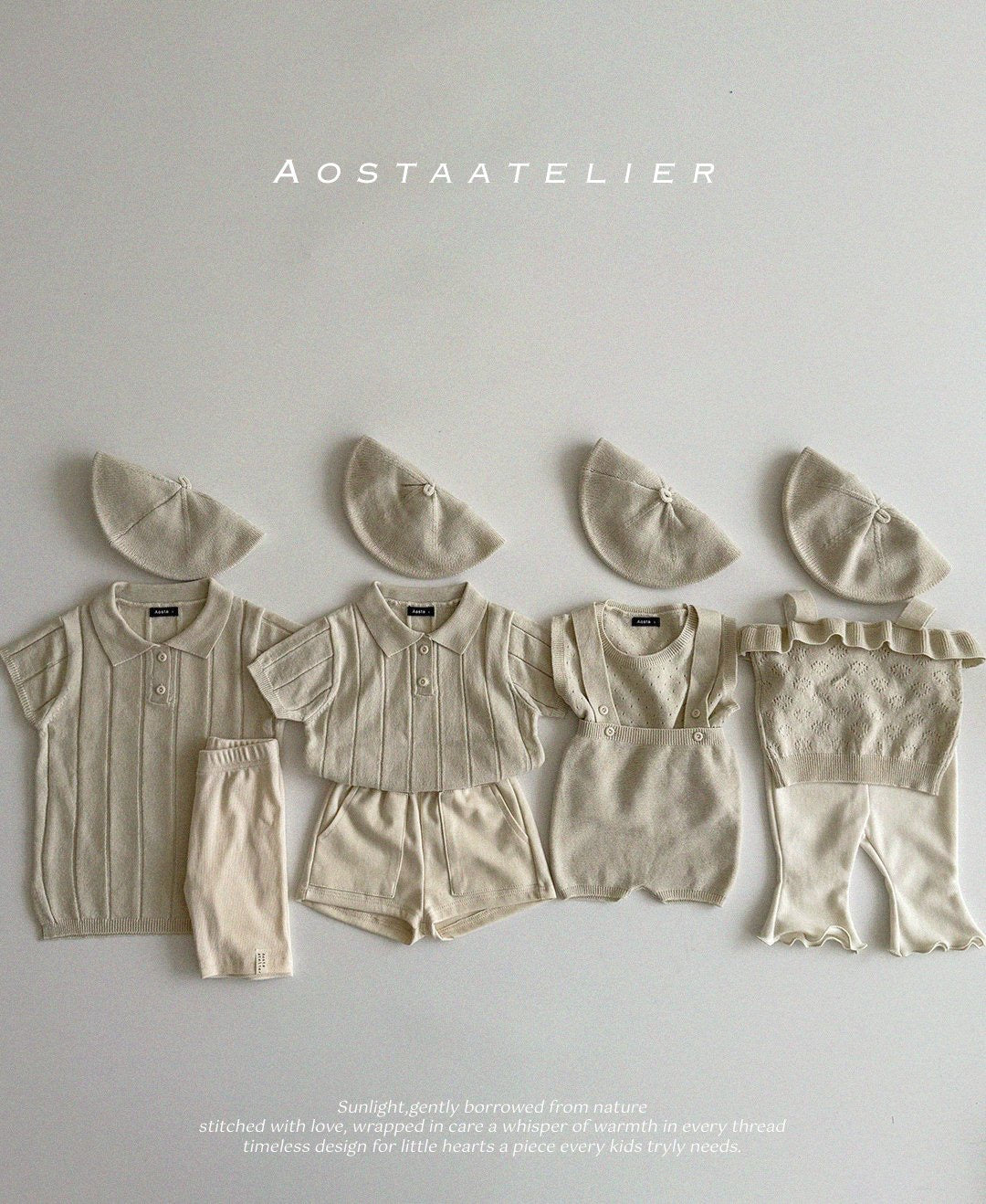 Aosta knit collar dress (1-5y)