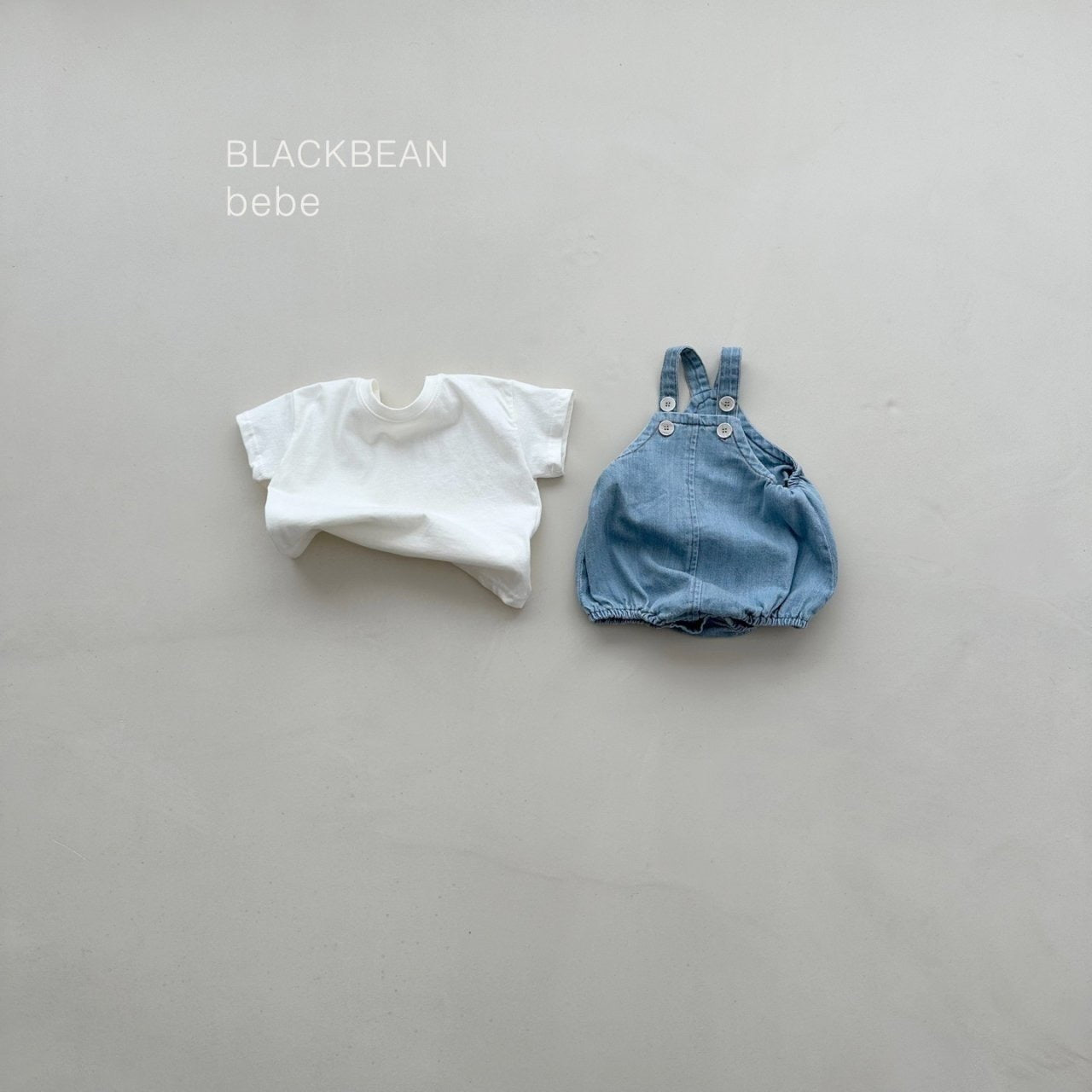 blackbean line suspender set(3-18m)