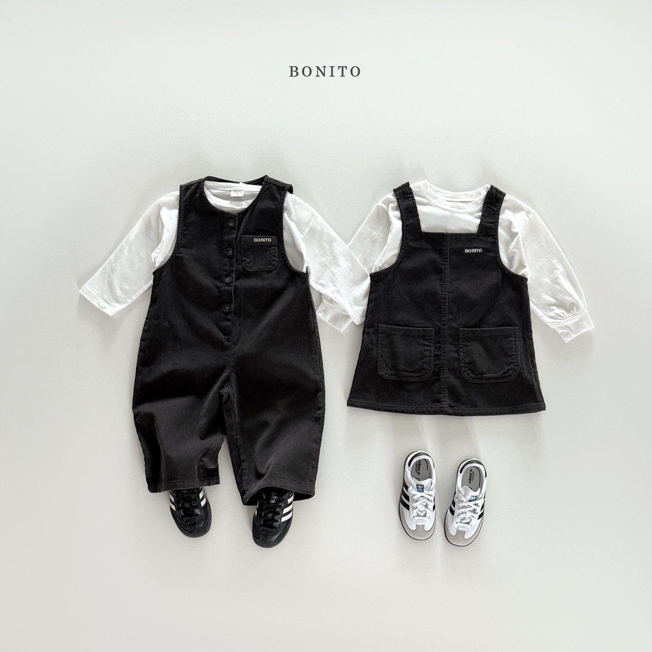 bonito corduroy overall (~80-125cm)