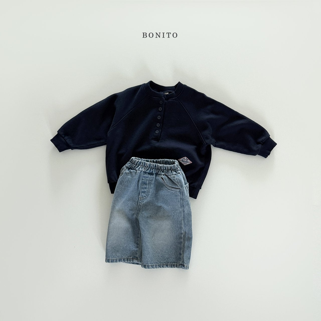 bonito henry neck raglan mtm (~80-140cm)