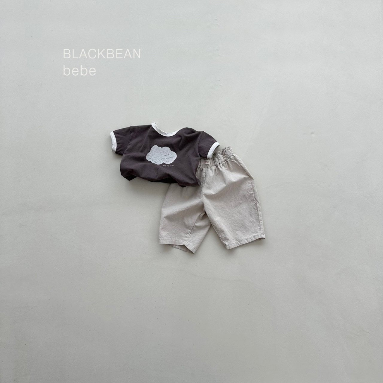 blackbean cloud bebe tee (3-18m)