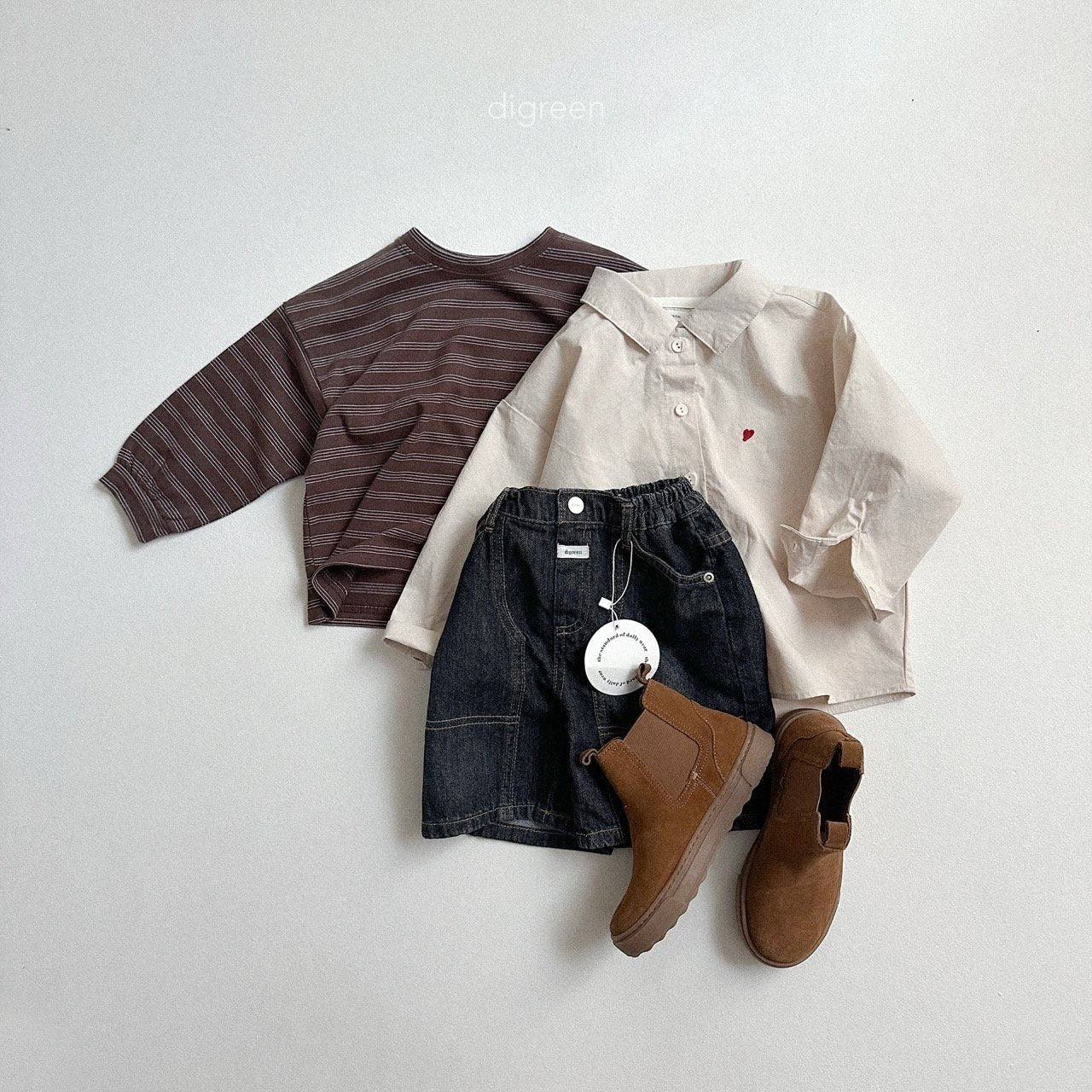 digreen all day shirt (90-130cm)