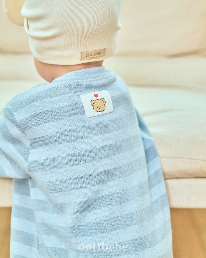 oottbebe mix border suit(3-12m)