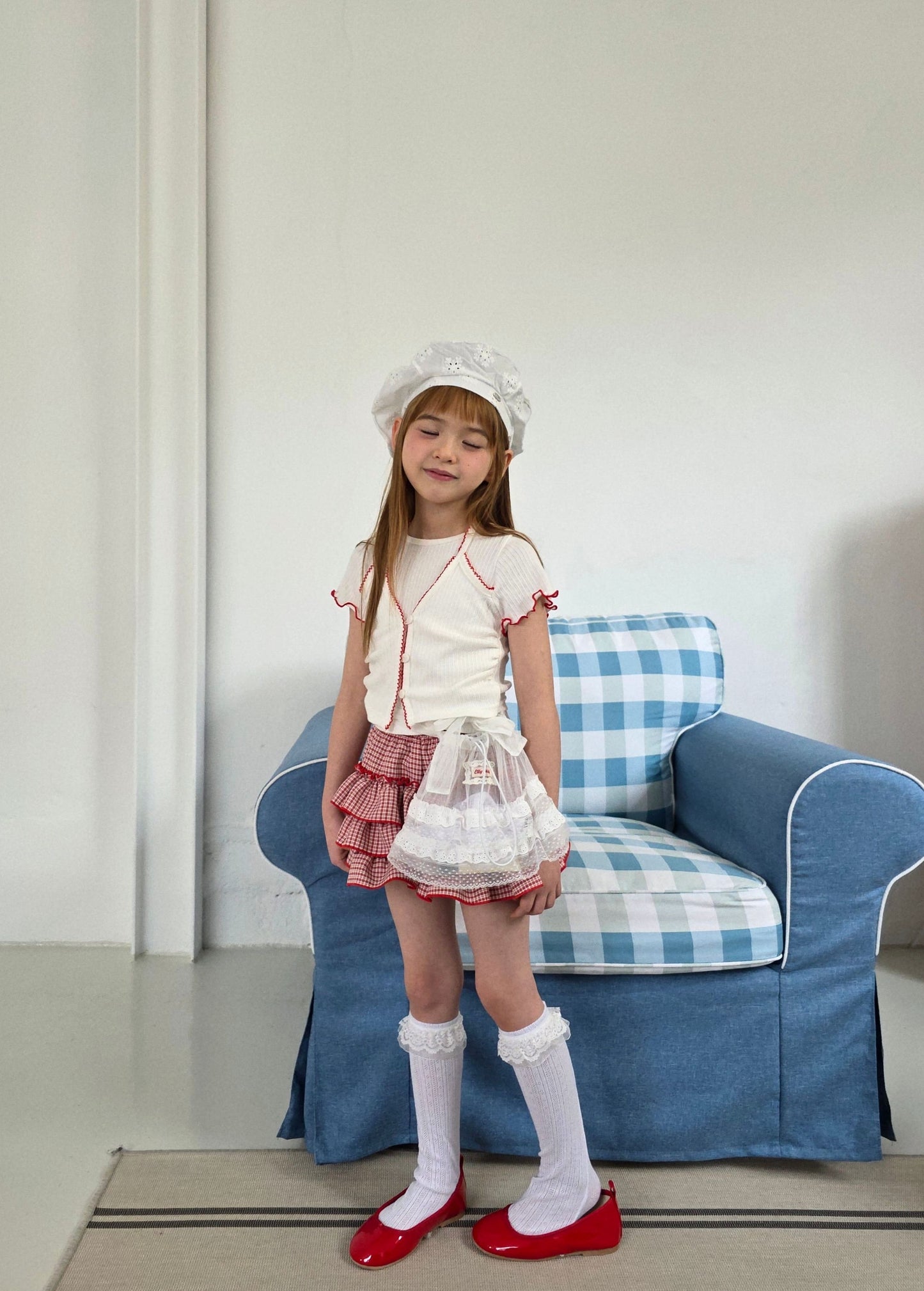 ELLYMOLLY ellie lace frill bag