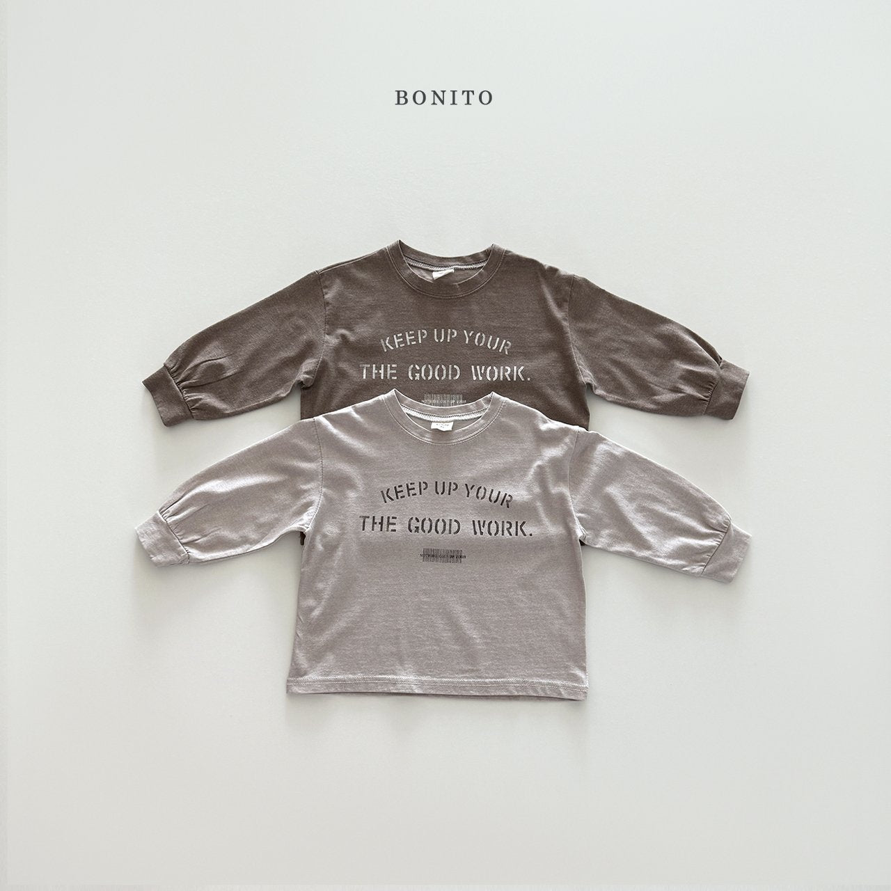 bonito keep up pigment tee (~80-140cm)