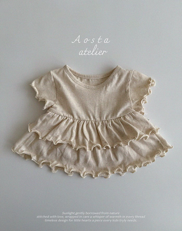 aosta Linen kang kang blouse (70-110cm)
