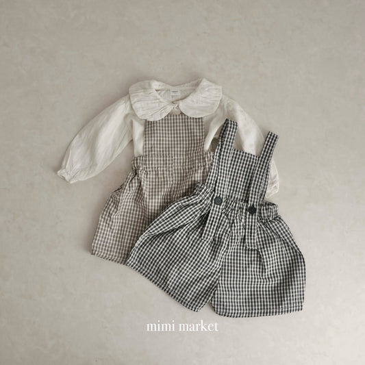 mimi market lucky suspender pants (75-90cm)