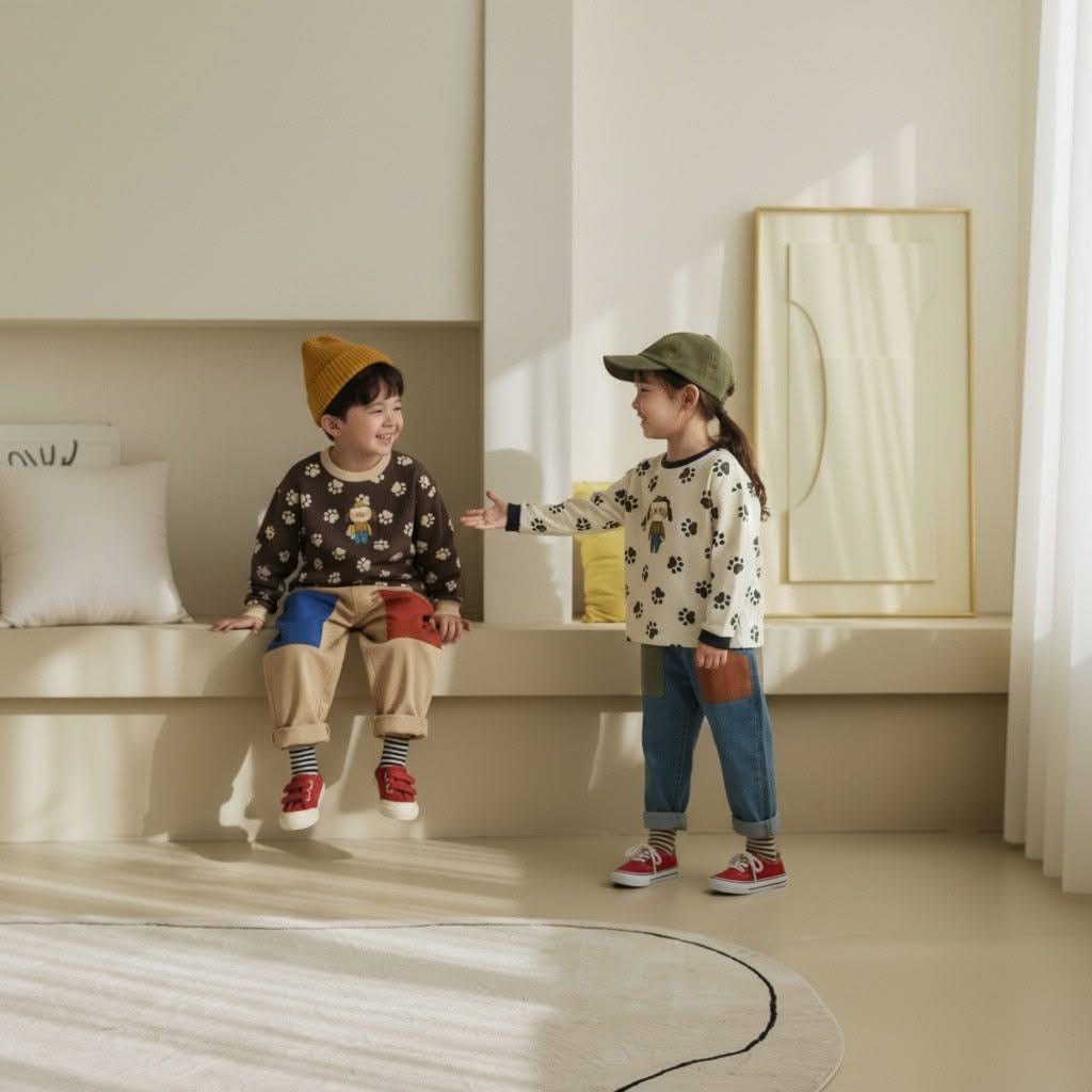 Orangemom 狗狗腳板上衣 (95-140cm)