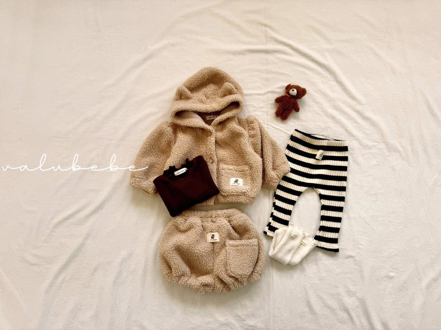 Valubebe 口袋羊羔屁屁褲 (3-18m)