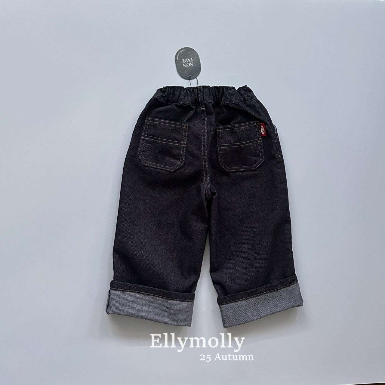 ELLYMOLLY roll up non fade pants (90-160cm)