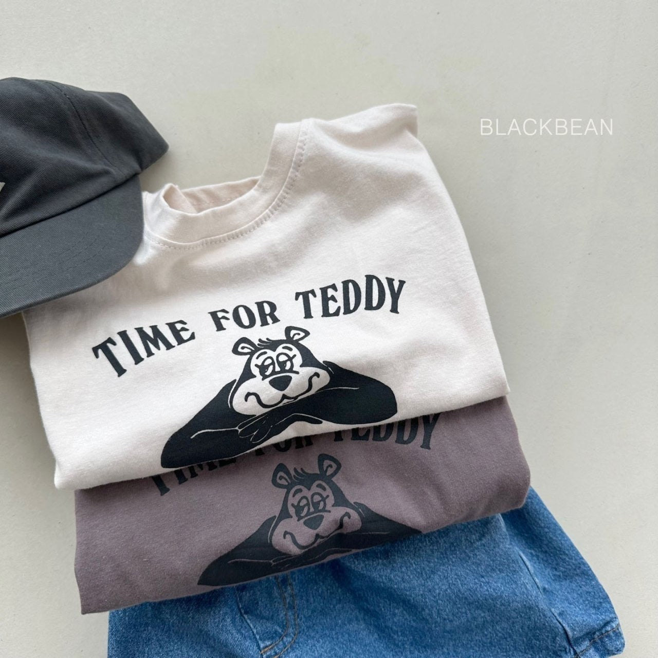 blackbean bear tee (bebe&kids)
