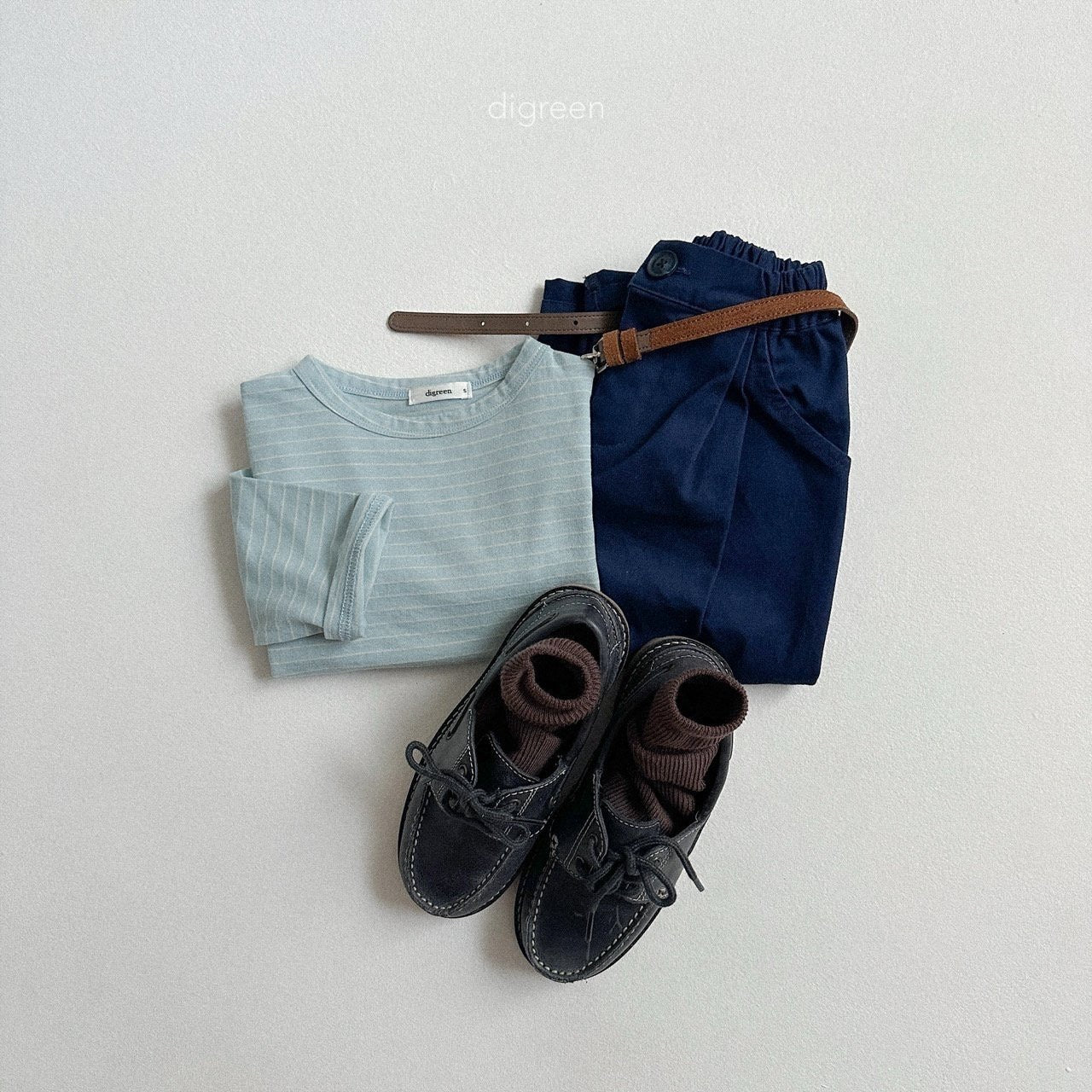 digreen olive socks set (12-23cm)