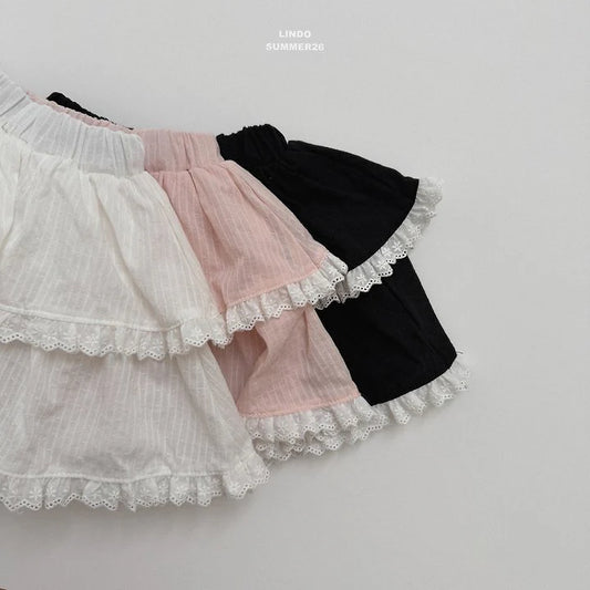 Lindo Lace Tiered Skirt (85-125cm)