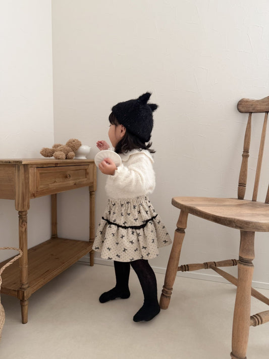 mimi market ribbon can skirt (70-85cm)