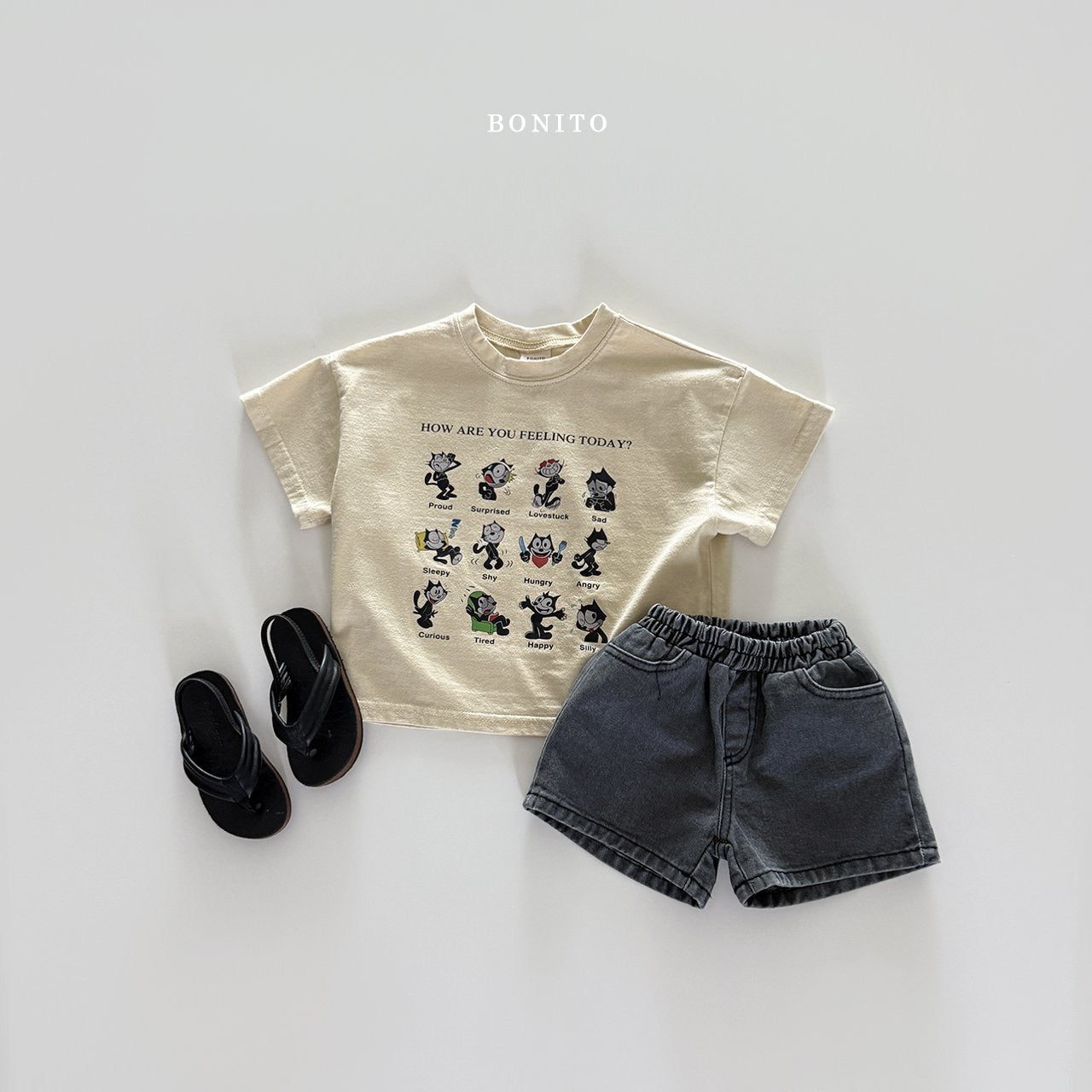 bonito feeling today tee (70-140cm)