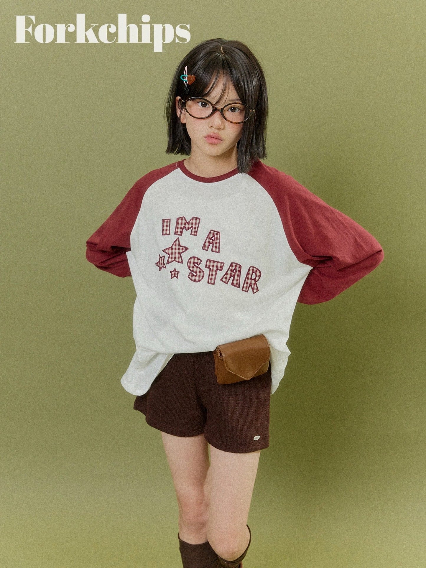 FORKCHIPS woolly knit short pants (95-160cm)